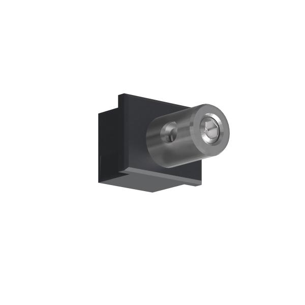 Endkappe mit Stromversorgung unterstützt eine sichere, kompakte und geschützte Profilinstallation